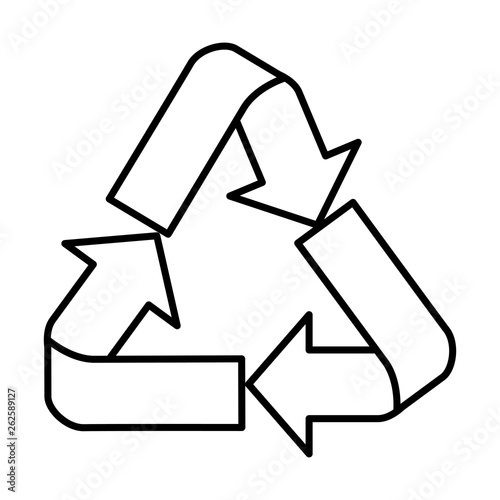 recycle arrows symbol icon