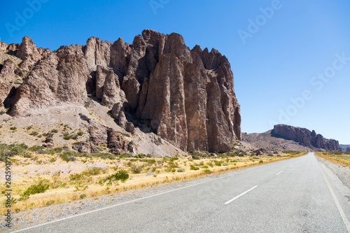 Views of landscape near RN 25, Patagonia, Argentina