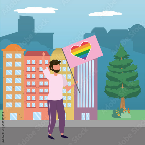 homosexual proud cartoon