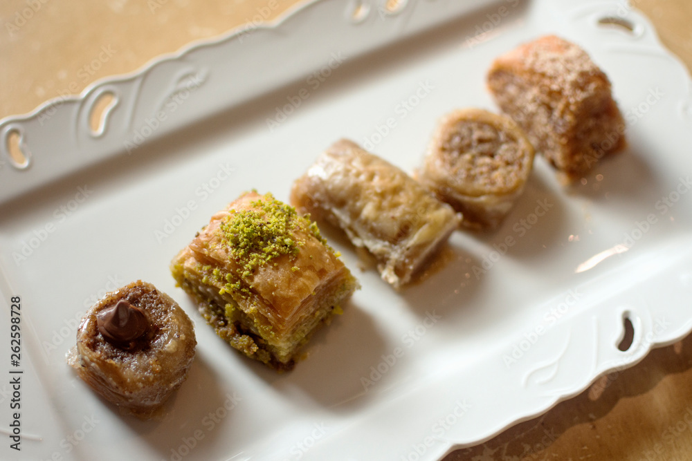 baklava turkish dessert