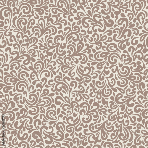 Wavy doodle seamless pattern © Mara Fribus