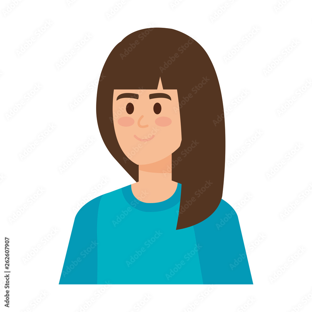 beautiful young woman character beautiful young woman character