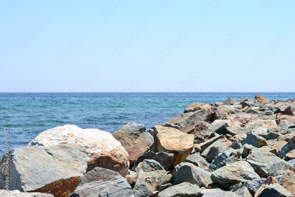 Beautiful soft waves of Blue Ocean with Sandy Beach Background close up. Sea sand wallpaper Beautiful soft waves of Blue Ocean with Sandy Beach Background close up. Sea sand wallpaper