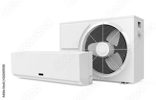 Foto Air Conditioner Isolated