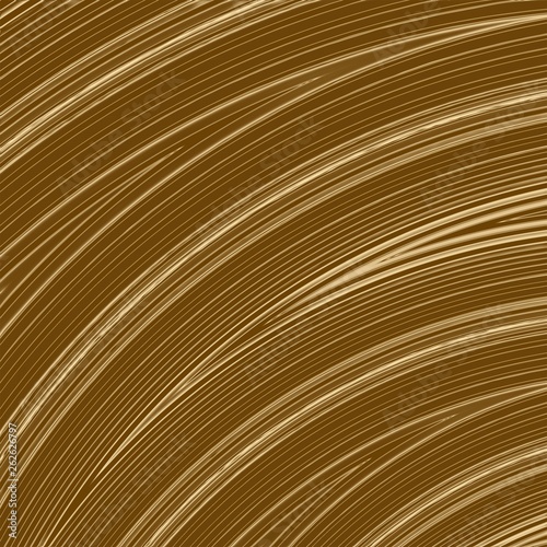 Gold spiral abstract background and swirl wallpaper, shiny color.
