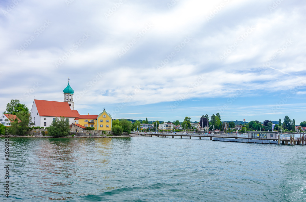 Wasserburg at Lake Constance, Germany
