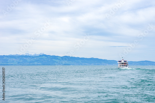 Excursion Ship on Lake Constance