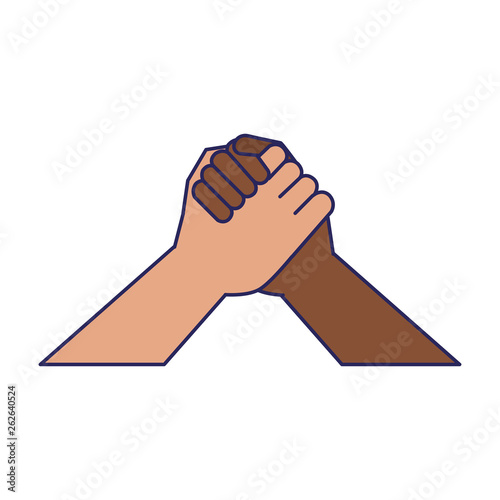hands holding support symbol