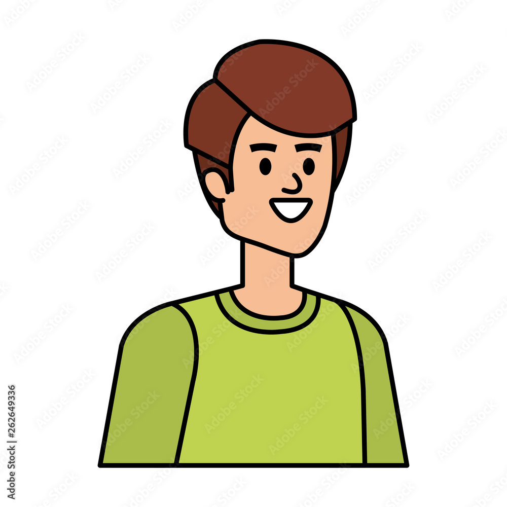 young man avatar character