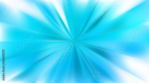 Abstract Light Blue Rays Background