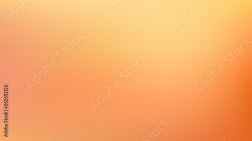 Orange Blurry Background