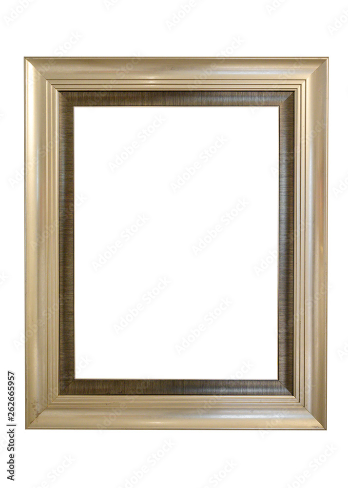 Gold frame isolated on white background. Gold frame isolated on white background.