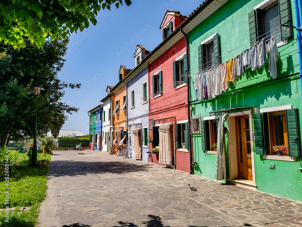 Houses of Burano Italy