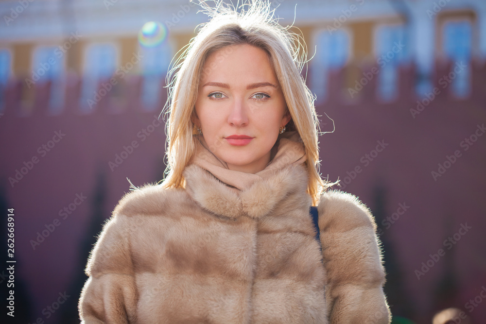 Portrait close up of young beautiful happy woman Portrait close up of young beautiful happy woman