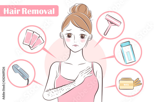 tools about hair removal