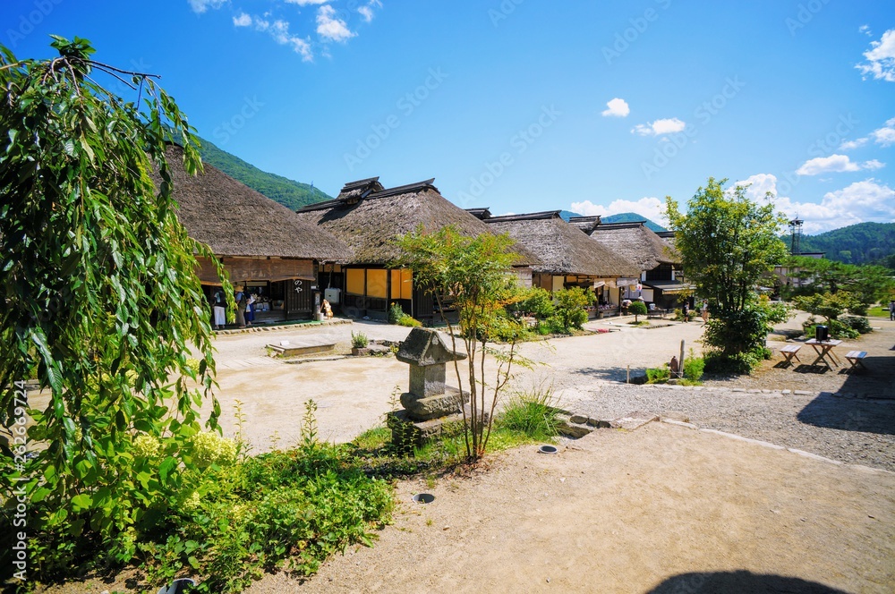 Fototapeta premium 大内宿