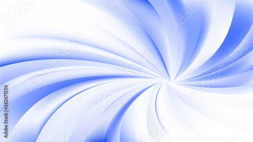 Abstract Blue and White Swirl Background Vector