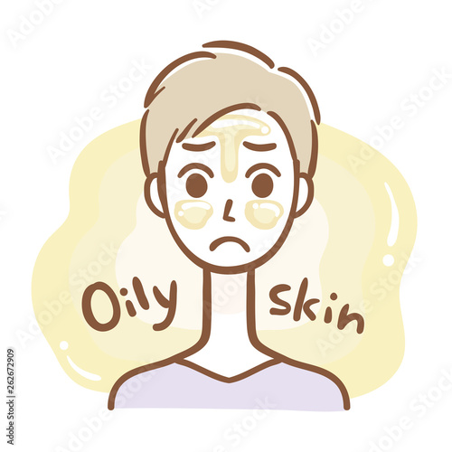 脂性肌　男性　上半身