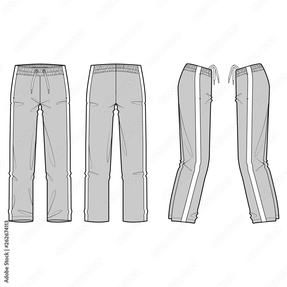 Sportswear Fashion template set Stock Vector Adobe Stock Sportswear Fashion template set Stock Vector Adobe Stock