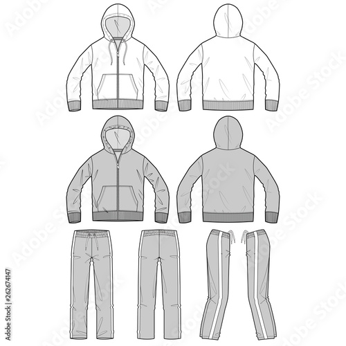 Sportswear Fashion template set