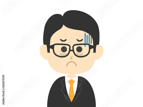 体調不良の人
