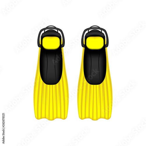 Diving flippers