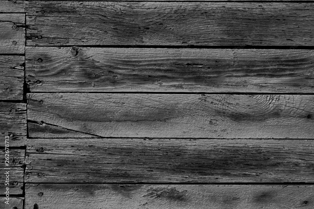 Naklejka premium old wooden planks, shabby boards, grunge background for designers