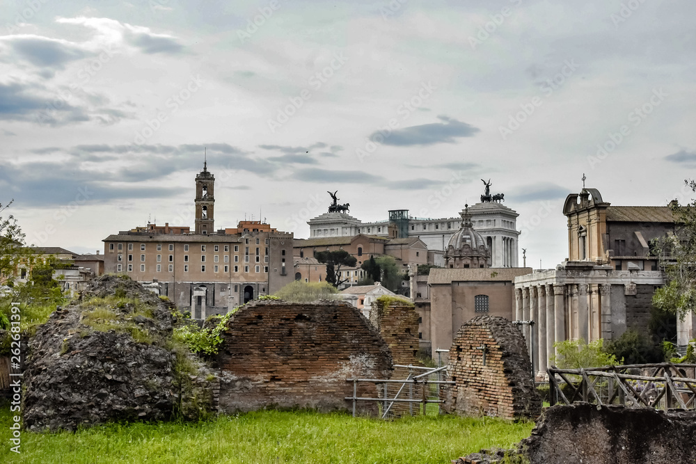Roman cityscape