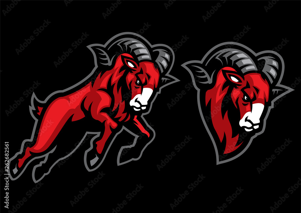 mascot ram set collection