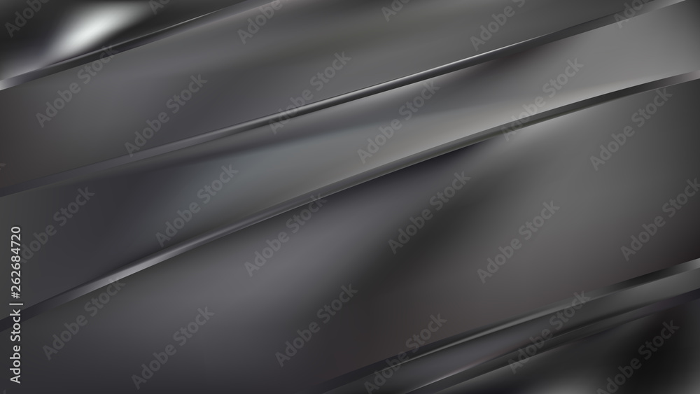 Abstract Dark Grey Diagonal Shiny Lines Background Vector Image Stock ...