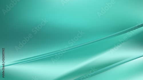 Abstract Mint Green Diagonal Shiny Lines Background