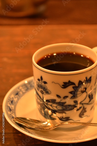 一杯のコーヒーを