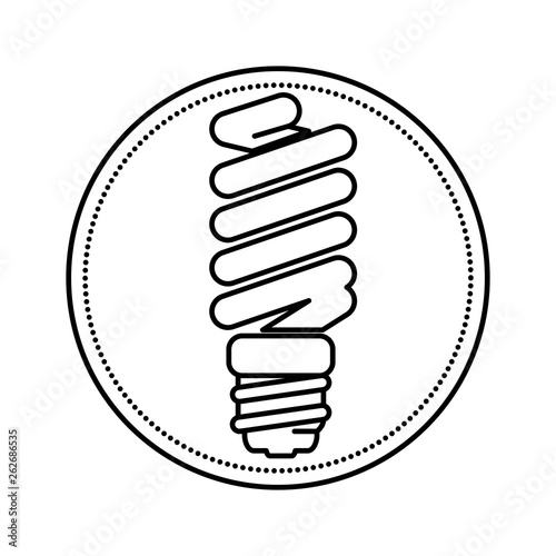 saver bulb energy icon
