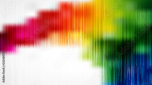 Abstract Colorful Vertical Lines Background Vector Graphic