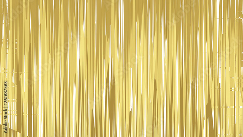 Gold Vertical Lines and Stripes Background Vector Image