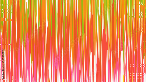 Abstract Red Green and White Vertical Lines and Stripes Background Vector Illustration