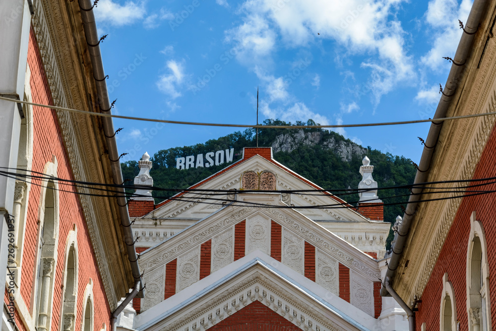 Obraz premium brasov sign