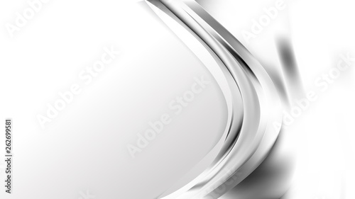 Abstract Grey and White Background Vector Illustration