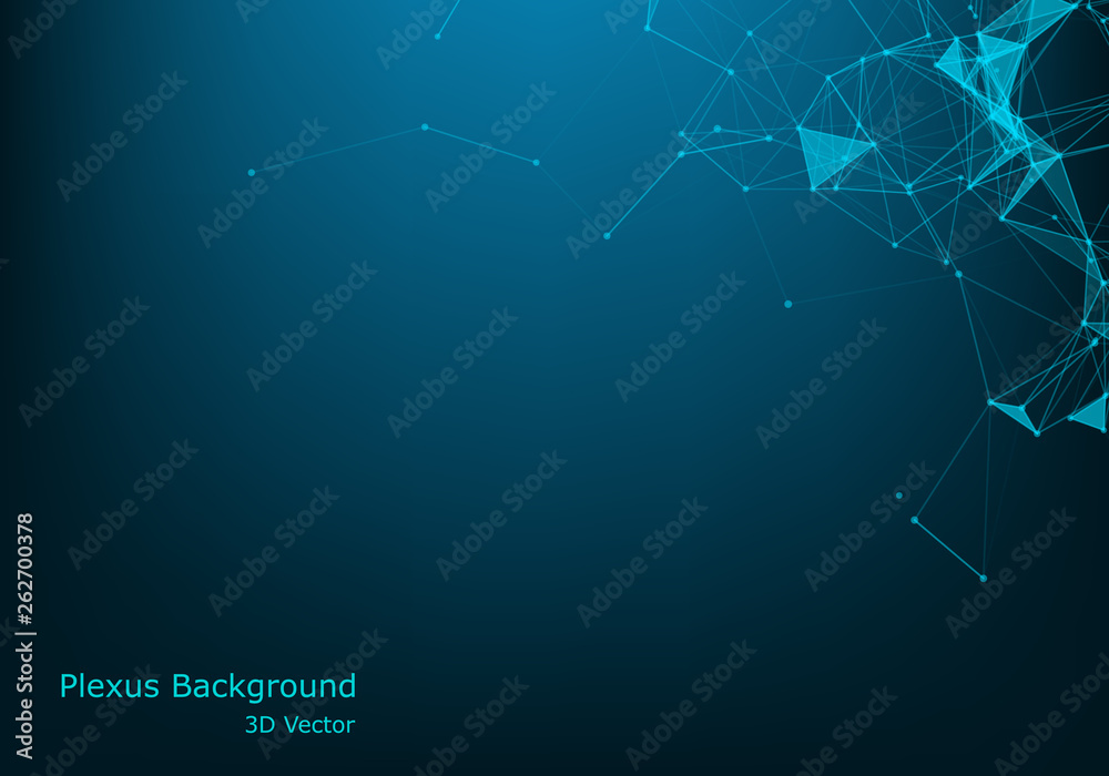Geometric abstract background with connected line and dots. Graphic background for your design. Geometric abstract background with connected line and dots. Graphic background for your design.