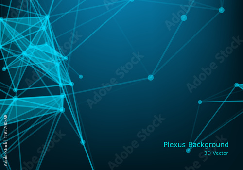 Abstract network connection background