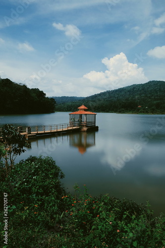 Hirekolale Lake , Chickmagaluru ,KArnataka , India  photo