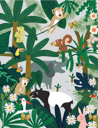 Wild Animals Vector