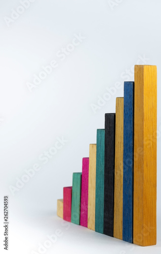 Wooden block graph