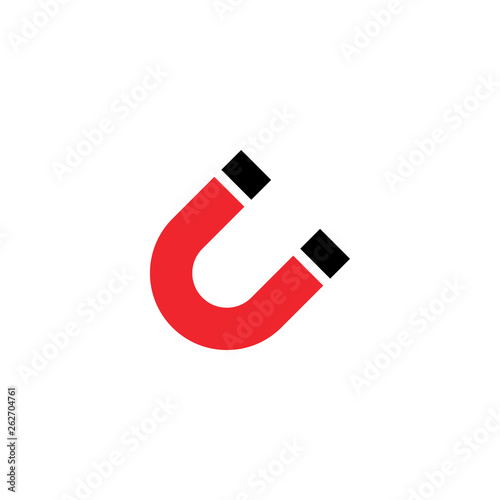 Magnet graphic design template vector isolated