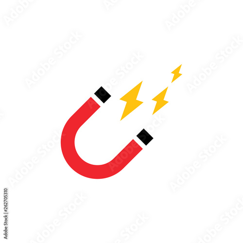 Magnet graphic design template vector isolated