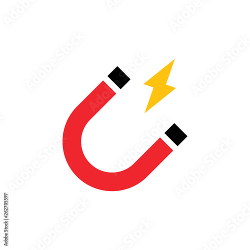 Magnet graphic design template vector isolated