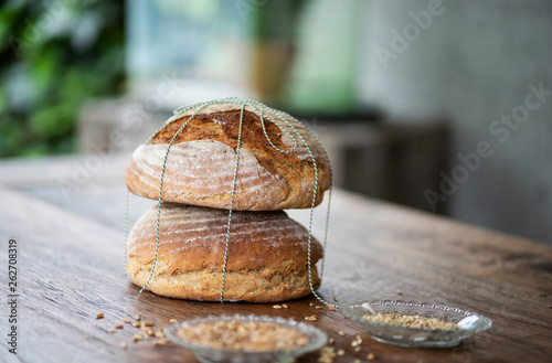 selbstgemachtes Brot von Großmutter in Vorarlberg 