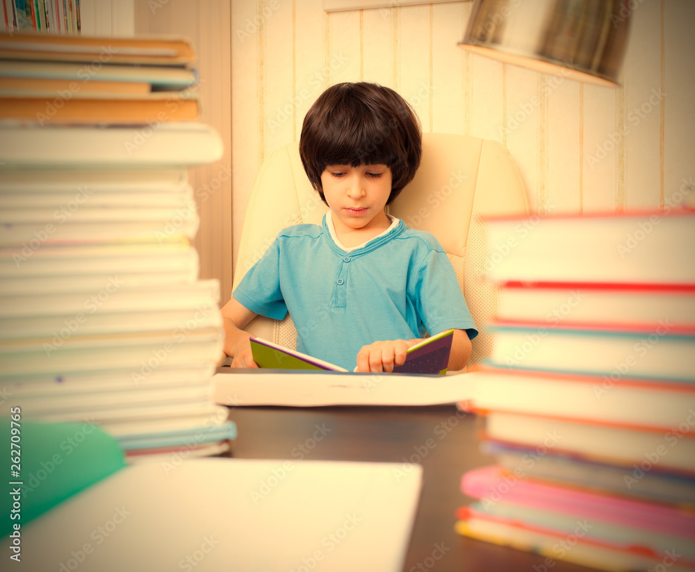 boy reading a book boy reading a book