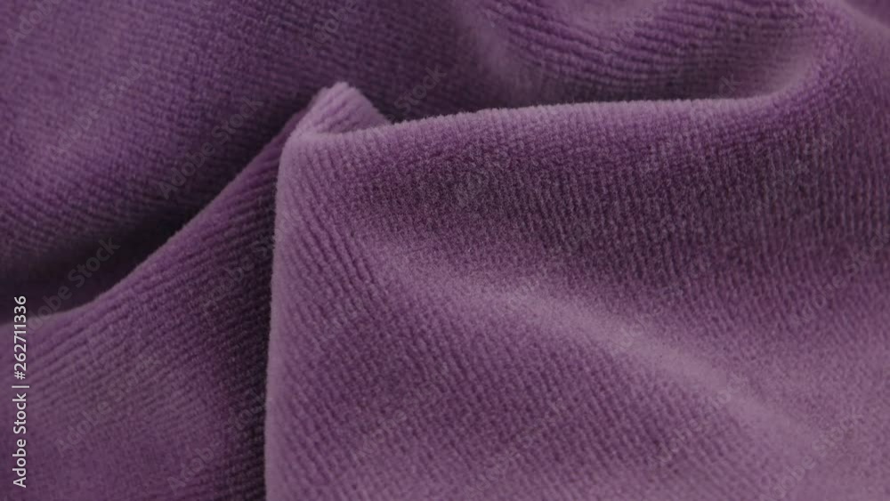 Velvet of dark lilac color, texture, background Velvet of dark lilac color, texture, background
