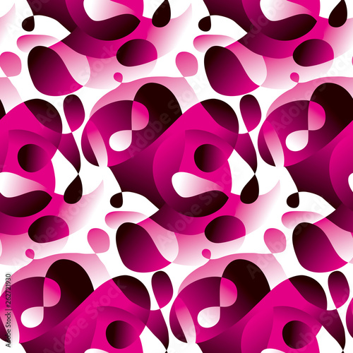 Abstract fluid vector seaml...
